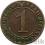 26. NIEMCY - WEIMAR - 1 PFENNIG - 1924 J st.3