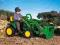 PEG PEREGO KOPARKA na akumulator 12V JOHN DEERE