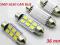 Żarówka 6 LED 5630 C5W C10W 36mm CAN BUS Biała