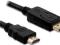 DELOCK Kabel DISPLAYPORT M-&gt;HDMI M 3M GOLD