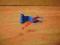 Lego proporzec flaga niebieska