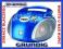 BOOMBOX GRUNDIG RCD1445 RADIO CD USB MP3 Niebieski