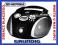 BOOMBOX GRUNDIG RCD1445 RADIO CD USB MP3 Czarny