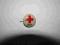 Odznaka Czerwony krzyż 1920 numerowana Chicago