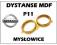 DYSTANSE GŁOŚNIKOWE MDF 16,5CM NISSAN PRIMERA P11