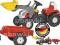 Traktor z przyczepą łyżką Rolly Kid Toys STEYR