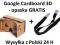 GOOGLE CARDBOARD OKULARY 3D + OPASKA WIRTUALNY ŚWI