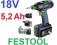 Wkrętarka FESTOOL T18+3 5,2 Set Warszawa