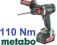 Wkrętarka METABO BS 18 LTX Quick 110Nm 2 x 4,0Ah