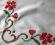 Kwiatowe ornamenty-piękny ręczny haft