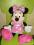 Myszka Miki Minnie duża 43 cm pieczątka Disney