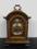 Wyjątkowo piękny, drewniany zegar kominkowy