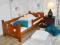 Łóżko drewniane SEWERYN 80x180 olcha + szuflada