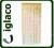 Zasłonka zasłona bambusowa do drzwi naturalna 90cm