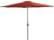 Parasol ogrodowy śr.300cm CZERWONY