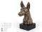 Pies Faraona statuetka z brązu na marmurze Art Dog