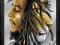Lustro barowe 20X30 cm Bob Marley