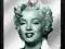 Lustro barowe 20X30 cm Marilyn Monroe