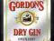 Lustro barowe 20X30 cm Reklama Gordons Gin