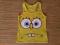 Bluzka bokserka Sponge Bob Nickelodeon 140 / 146