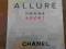 CHANEL ALLURE HOMME SPORT 100 ml