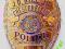 USA - Odznaka Policji z Poludniowej Karoliny z cer