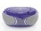 Radioodtwarzacz CD MP3 BUSH Radio BOOMBOX purple