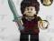 Frodo Baggins figurka LEGO miecz żądło + pierścień