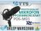 Mikrofon pojemnościowy PDS-M01 + KOSZ _ sklep,W-wa