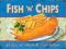 Metalowy szyld barowy Fish and chips