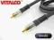 kabel przewód chinch RCA coaxial 1m spdif VITALCO