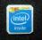 105 Naklejka Intel Inside Haswell Blue Nowe 17x19
