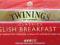 Twinings English Breakfast 25t - 50g
