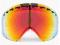 Nowa szyba Oakley Crowbar Fire Iridium / polarized