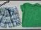 MATALAN szorty spodenki 0-3M. GRATIS t-shirt