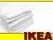 IKEA ręcznik dla gościa NACKTEN 30x50 biały