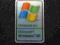 060 Naklejka Windows XP Label 15mmx22mm, Naklejki