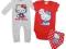 NOWY 3cz KOMPLET HELLO KITTY 18-24m,92cm