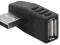 Adapter USB gn./wt USB kątowy (3102)
