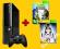Microsoft Xbox 360E 500GB + 2GRY + 1M Live OKAZJA@