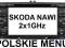 SKODA OCTAVIA II 2004-13 NAWIGACJA GPS+DVD+TEL+TV