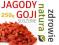 Jagody Goji 250g suszone naturalne