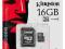 Karta pamięci Kingston Micro SDHC 16GB Class 4