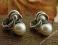 SILVES - srebrne kolczyki z perłami na prezent
