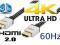 Kabel HDMI-HDMI 2.0 4K Ultra HD 50/60p, 3D, 60Hz