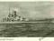 Pocztówka pancernik niemiecki Scharnhorst ok. 1940