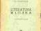 Literatura włoska- prof. Maurycy Mann /ok. 1930 r.