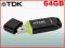 PENDRIVE 64GB TDK TF10 PAMIĘĆ PRZENOŚNA FLASH USB