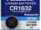 Bateria Panasonic CR 1632 Lithium