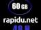 Premium RAPIDU.NET 48 H, aż 60 GB + NA WYŁĄCZNOŚĆ